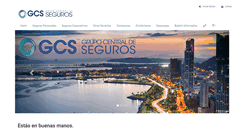 Desktop Screenshot of centraldeseguros.com